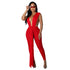 Fashion Personality Women Sleeveless Solid Color Jumpsuit CJ Dropshipping