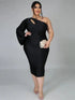 Plus Size Long Sleeve Dress  Bodycon Dress eprolo