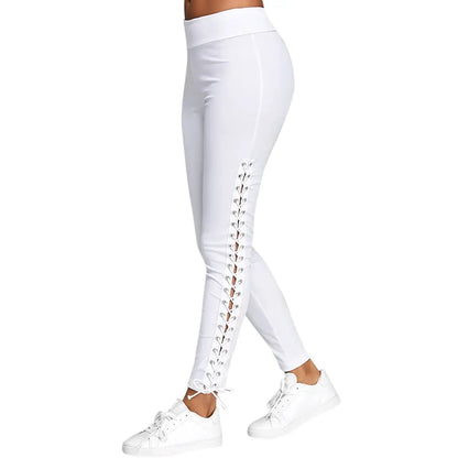 Lace Up Leggings with Grommet eprolo