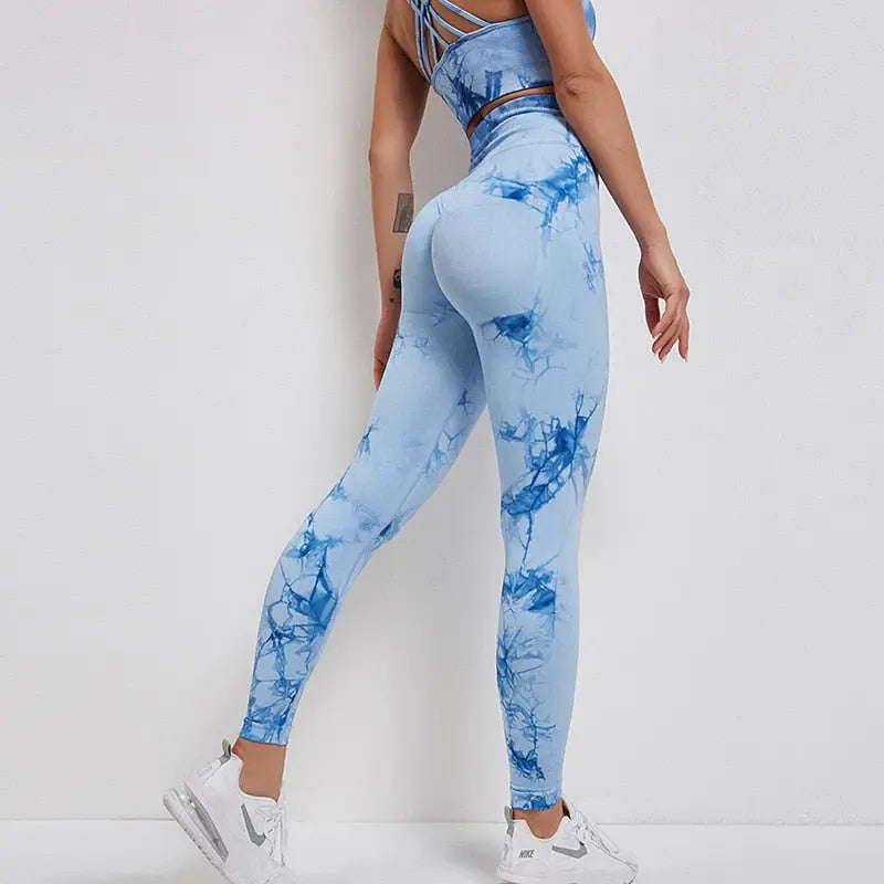 Tie Dye Fitness Leggings eprolo