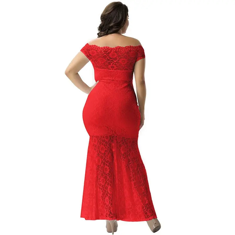 Bardot Plus Size Fishtail Maxi Dress Angelassensations