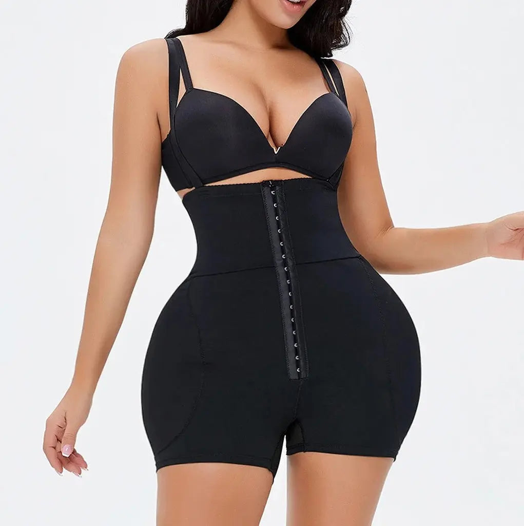 Fajas Padded Mesh Fabric Women&